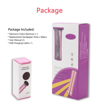 SmoothSole™ Rechargeable Foot File