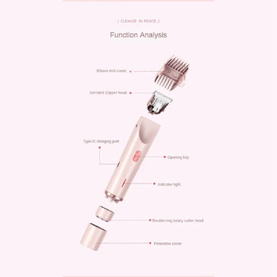 CaciSmooth™ 2-in-1 Bikini & Body Trimmer
