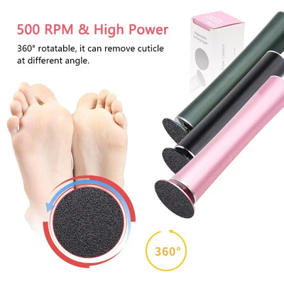 SmoothSole™ Rechargeable Foot File