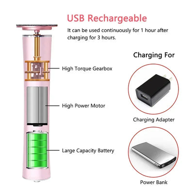 SmoothSole™ Rechargeable Foot File