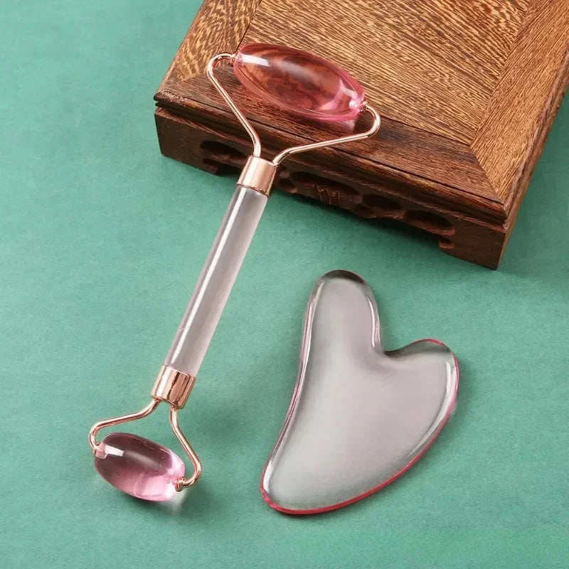 RoseGlow™ Gua Sha Sculpting Set