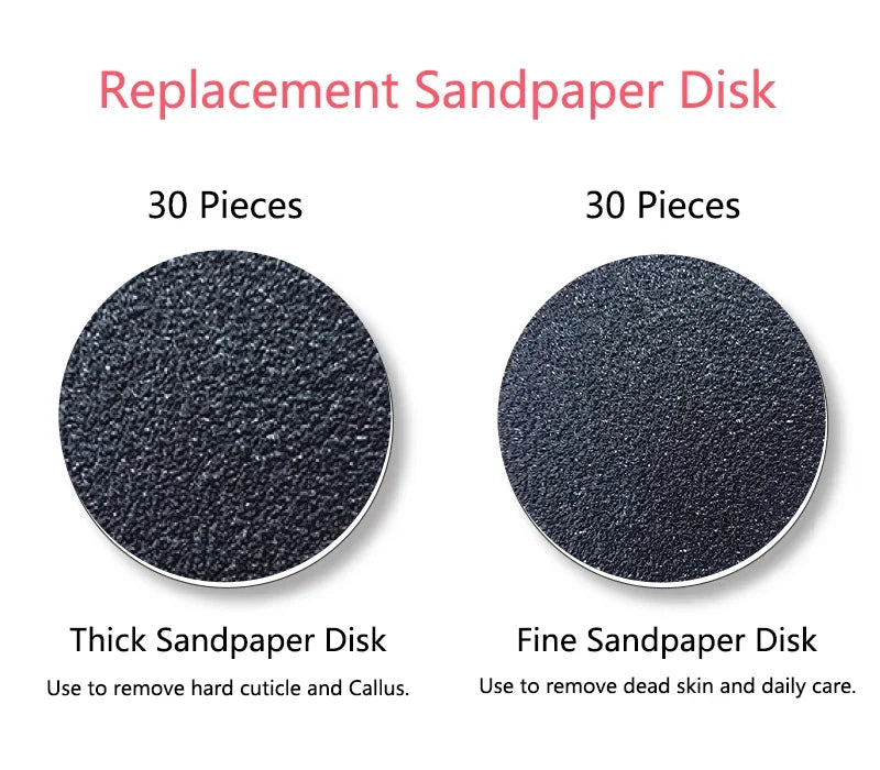SmoothSole™ Rechargeable Foot File