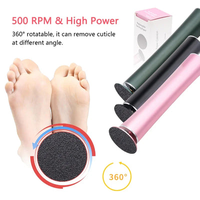 SmoothSole™ Rechargeable Foot File