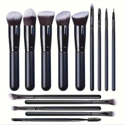 BelleBrush™ 14-Piece Luxe Makeup Brush Set