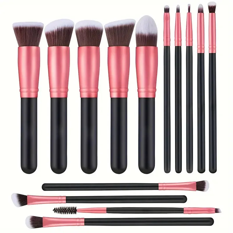 BelleBrush™ 14-Piece Luxe Makeup Brush Set