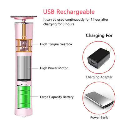 SmoothSole™ Rechargeable Foot File