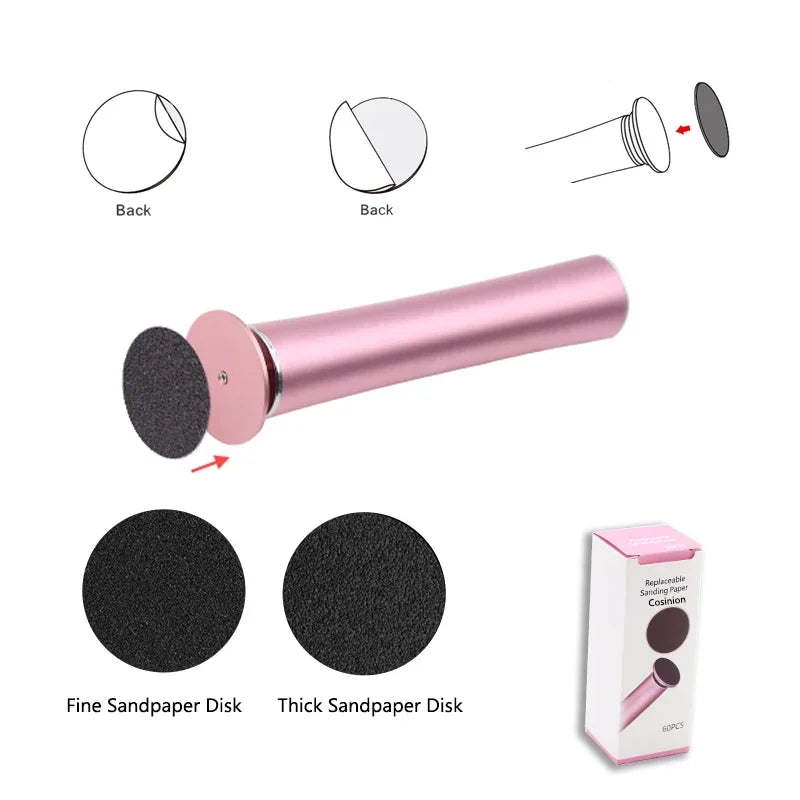 SmoothSole™ Rechargeable Foot File