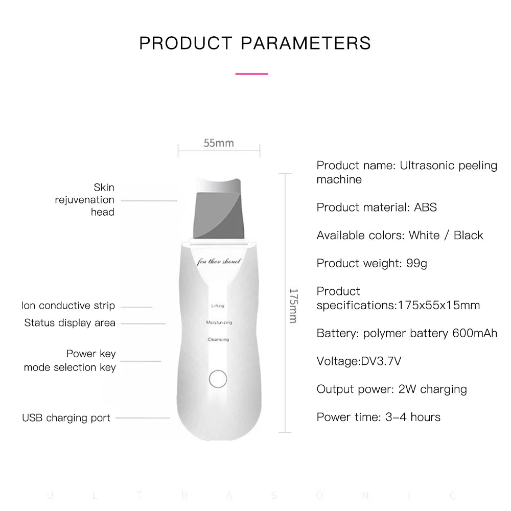 PureLift™ Ultrasonic Skin Spatula