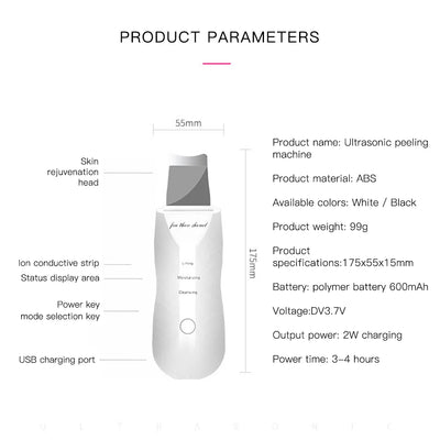 PureLift™ Ultrasonic Skin Spatula