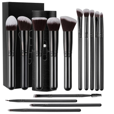 BelleBrush™ 14-Piece Luxe Makeup Brush Set