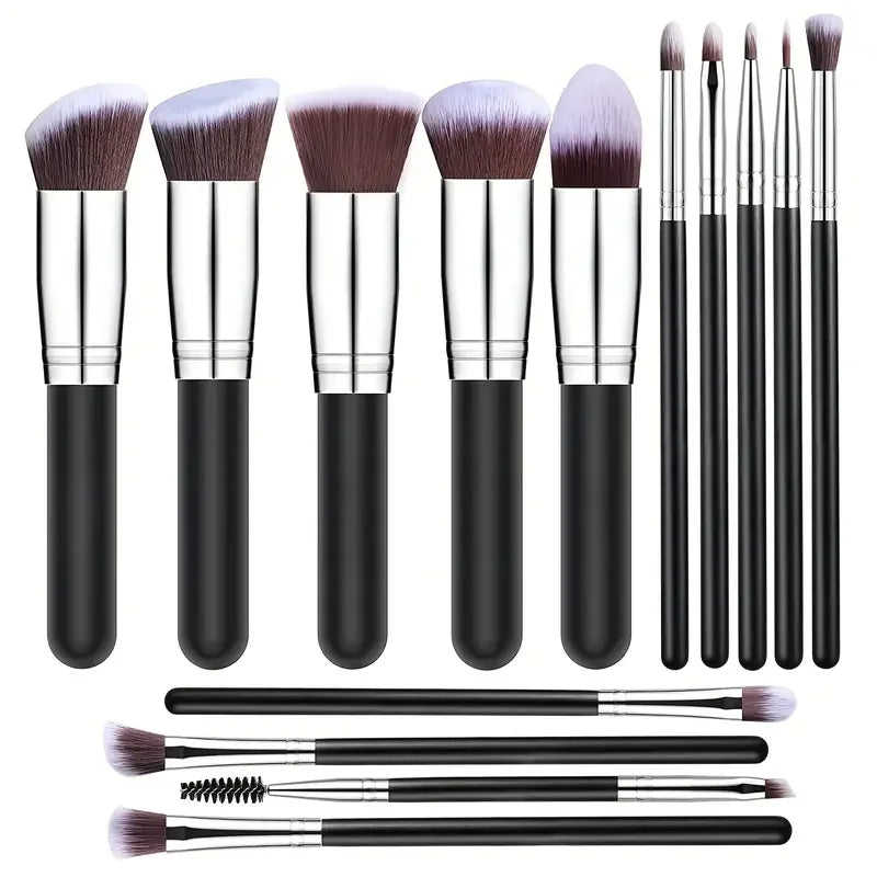 BelleBrush™ 14-Piece Luxe Makeup Brush Set